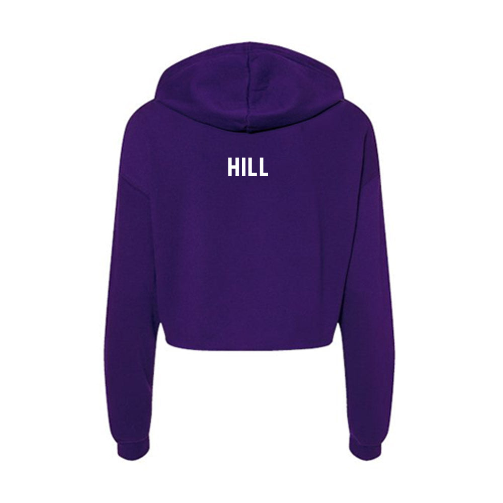 Tarleton State - NCAA Women's Track & Field : Mackenzie Hill - Women's Crop Fleece Hoodie-1