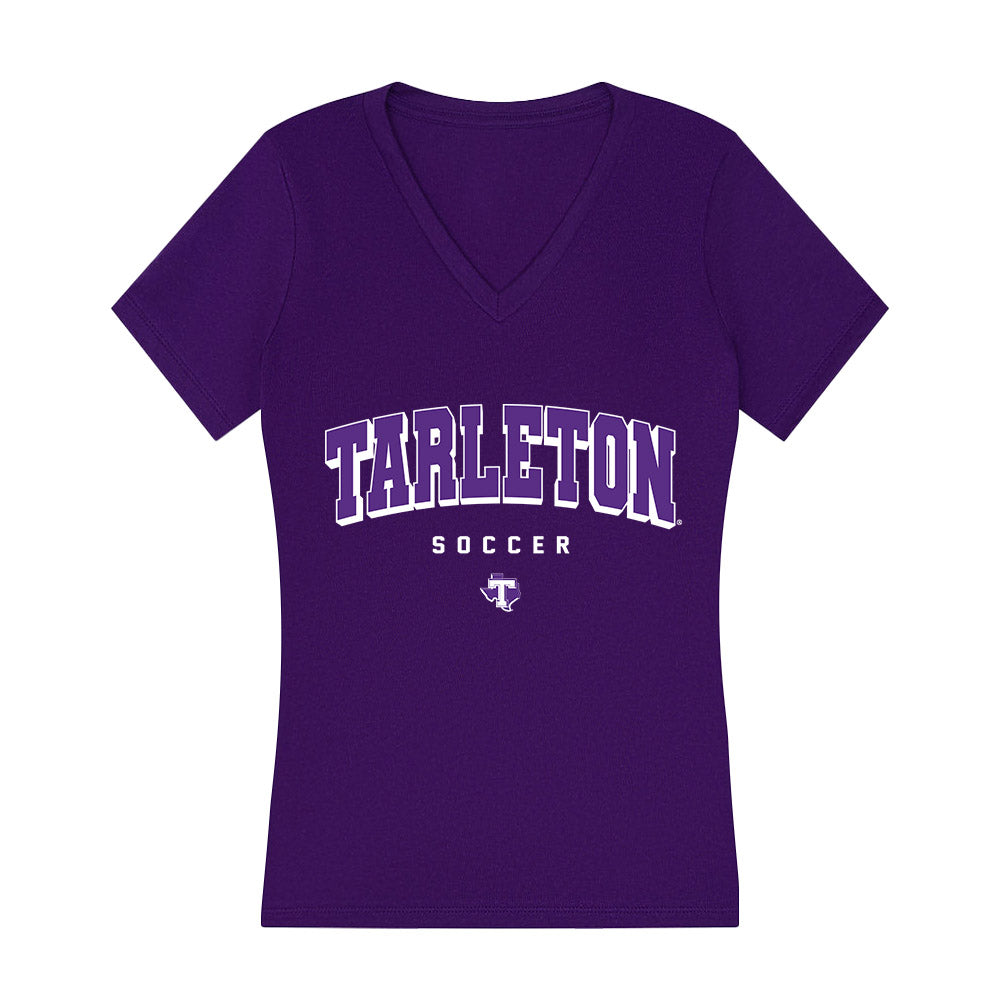 Tarleton State - NCAA Women's Soccer : Adelaide Wyrzynski - Women's V-Neck T-Shirt-0