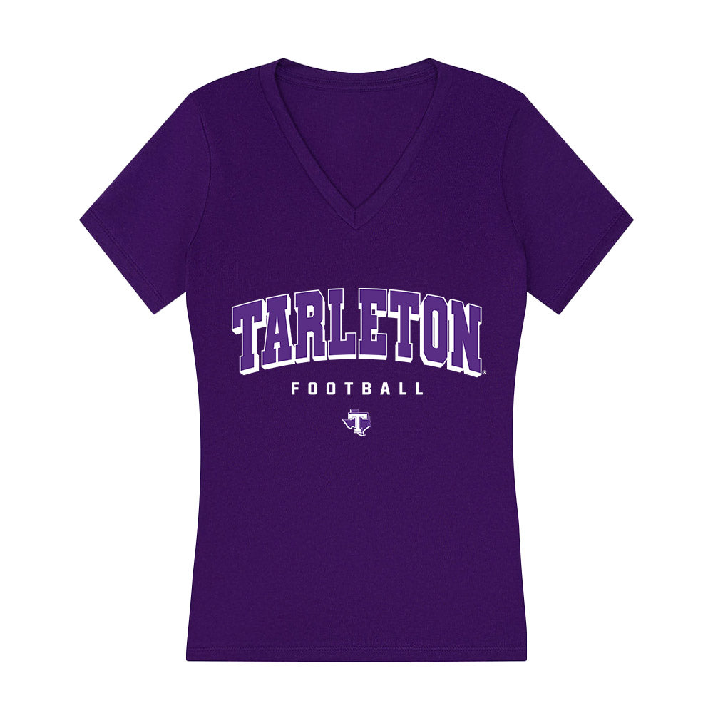 Tarleton State - NCAA Football : Deonte Bryant - Women's V-Neck T-Shirt-0