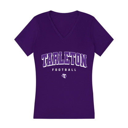 Tarleton State - NCAA Football : Deonte Bryant - Women's V-Neck T-Shirt-0