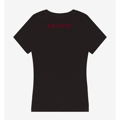 Elon - NCAA Women's Tennis : Lisa Kranec - Women's V-Neck T-Shirt-1