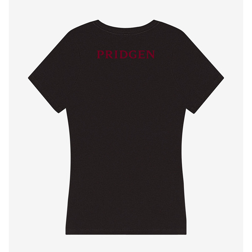 Elon - NCAA Women's Track & Field : Teri Pridgen - Women's V-Neck T-Shirt-1