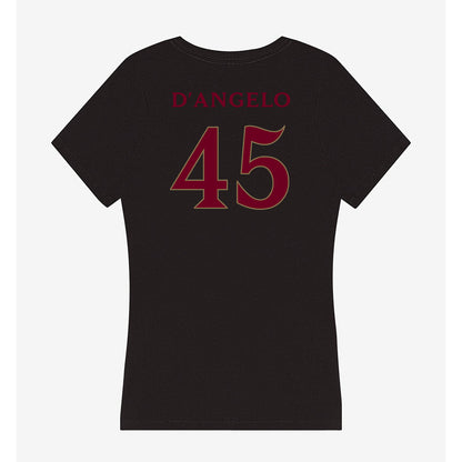 Elon - NCAA Football : Michael D'Angelo - Women's V-Neck T-Shirt-1