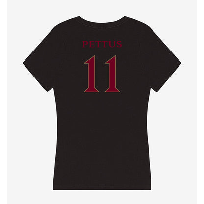 Elon - NCAA Men's Basketball : Randall Pettus - Women's V-Neck T-Shirt-1