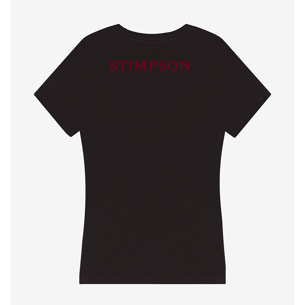 Elon - NCAA Women's Track & Field : Mia Stimpson - Women's V-Neck T-Shirt-1