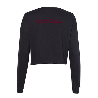 Elon - NCAA Men's Cross Country : Joshua Driscoll - Women's Cropped Crew Fleece-1