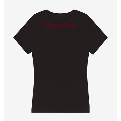 Elon - NCAA Women's Tennis : Madison Cordisco - Women's V-Neck T-Shirt-1