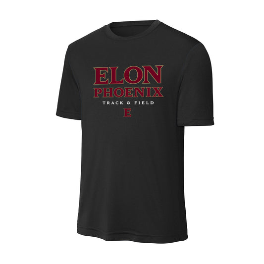 Elon - NCAA Women's Track & Field : Meghan Wilcox - Activewear T-Shirt-0