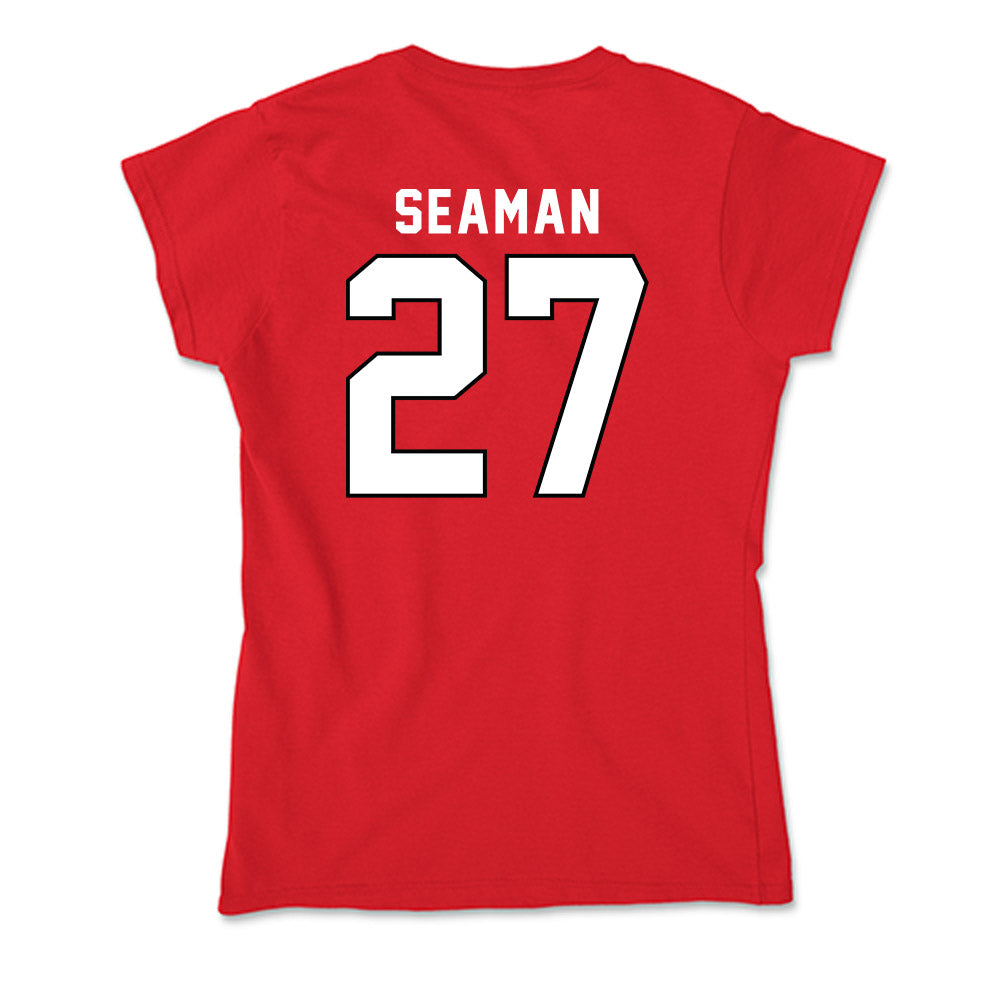 St. Francis - NCAA Men's Soccer : Ryan Seaman - Soft Style Women’s T-Shirt-1