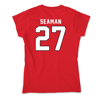 St. Francis - NCAA Men's Soccer : Ryan Seaman - Soft Style Women’s T-Shirt-1