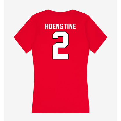 St. Francis - NCAA Football : Jeff Hoenstine - Women's V-Neck T-Shirt-1