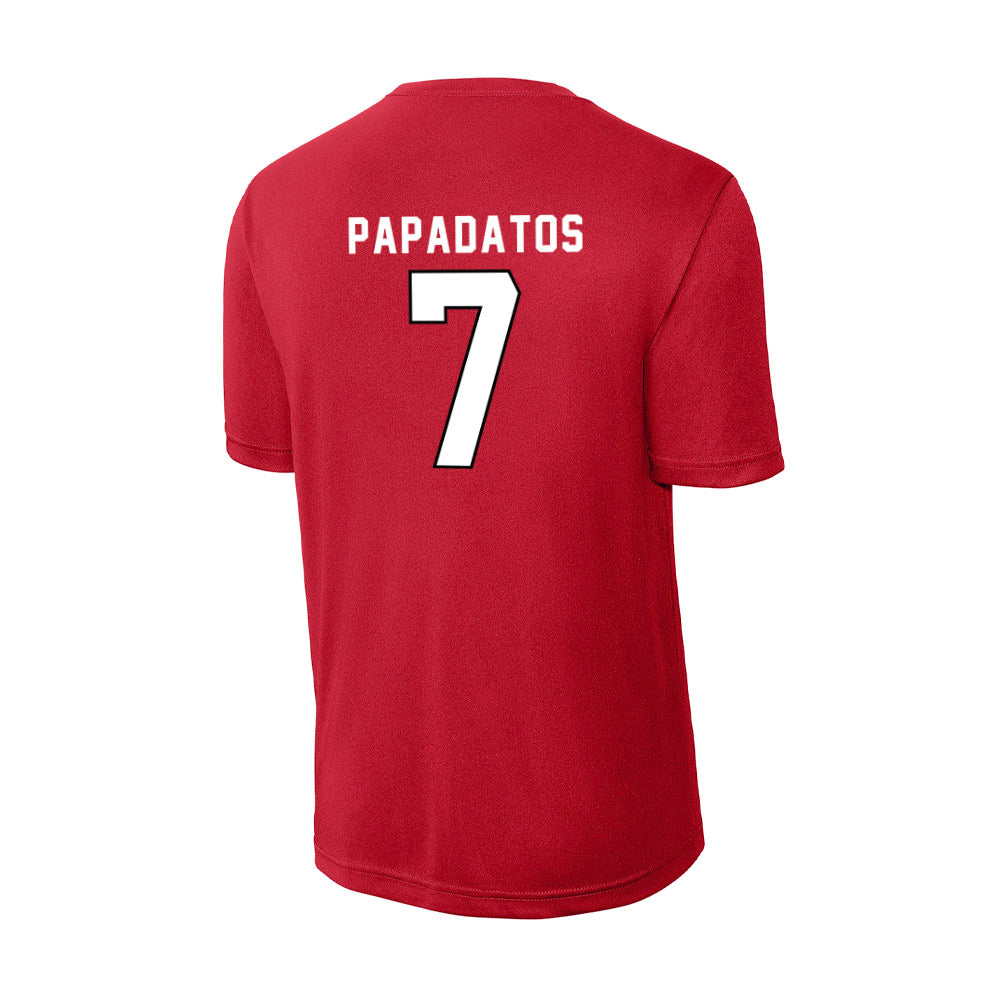 St. Francis - NCAA Men's Basketball : Paris Papadatos - Activewear T-Shirt-1