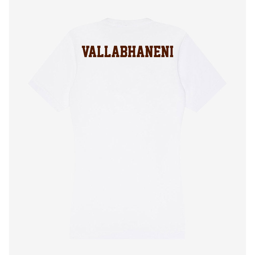 Western Michigan - NCAA Women's Golf : Megha Vallabhaneni - Women's V-Neck T-Shirt-1