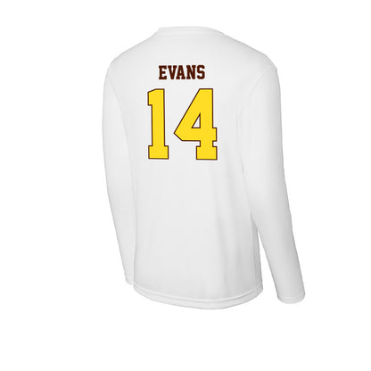 Western Michigan - NCAA Men's Tennis : Drew Evans - Activewear Long Sleeve T-Shirt-1