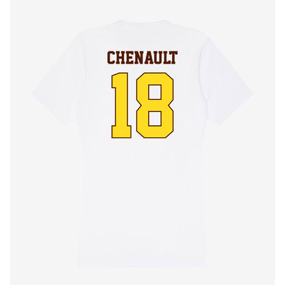 Western Michigan - NCAA Football : Aveion Chenault - Women's V-Neck T-Shirt-1