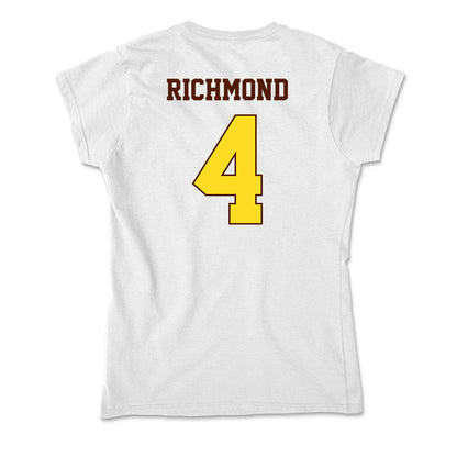 Western Michigan - NCAA Women's Volleyball : Leah Richmond - Soft Style Women’s T-Shirt-1