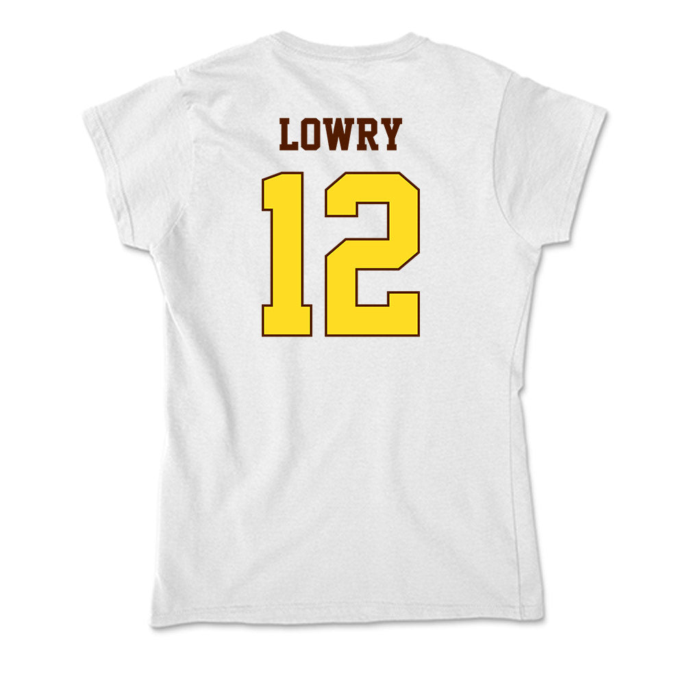 Western Michigan - NCAA Football : Broc Lowry - Soft Style Women’s T-Shirt-1