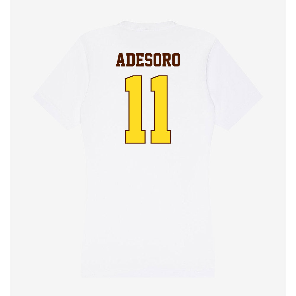 Western Michigan - NCAA Men's Tennis : Ashton Adesoro - Women's V-Neck T-Shirt-1