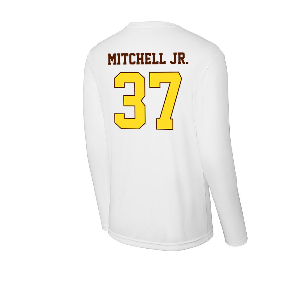 Western Michigan - NCAA Football : Carlos Mitchell Jr. - Activewear Long Sleeve T-Shirt-1