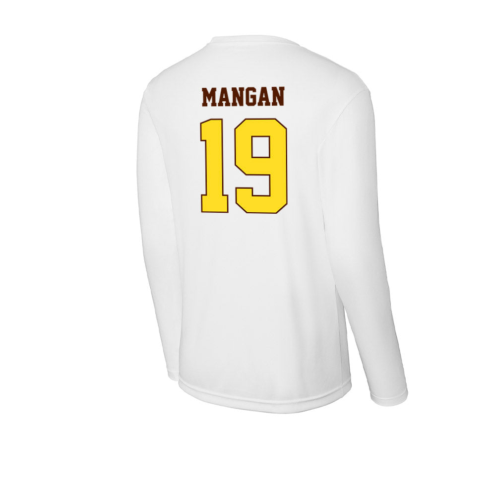 Western Michigan - NCAA Men's Soccer : Connor Mangan - Activewear Long Sleeve T-Shirt-1