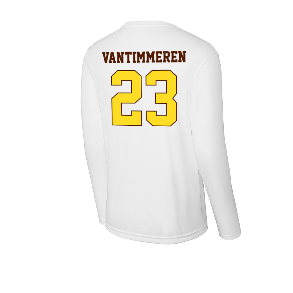 Western Michigan - NCAA Women's Basketball : Emily Vantimmeren - Activewear Long Sleeve T-Shirt-1
