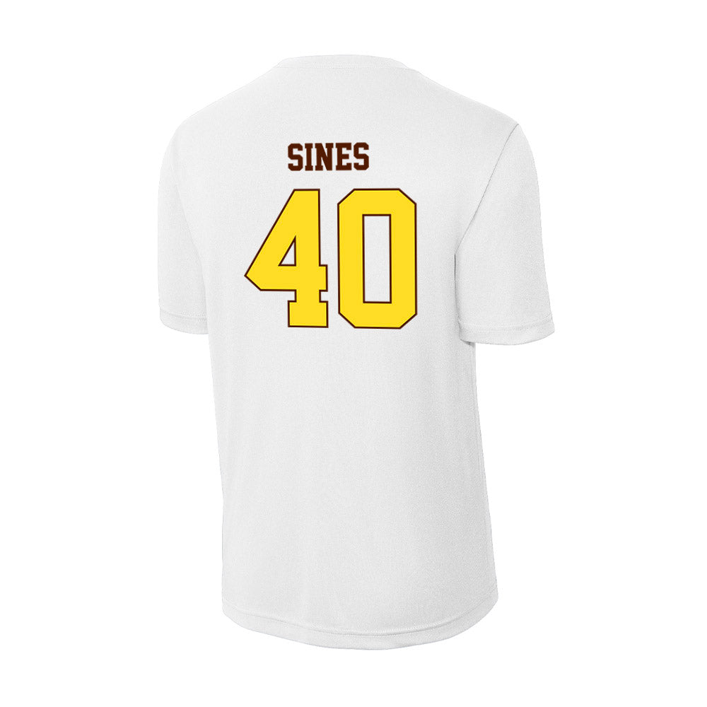 Western Michigan - NCAA Football : Nathan Sines - Activewear T-Shirt-1