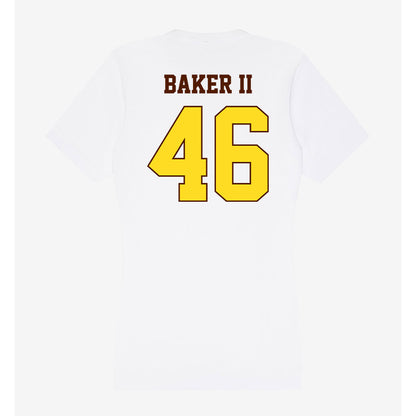 Western Michigan - NCAA Football : Max Baker II - Women's V-Neck T-Shirt-1