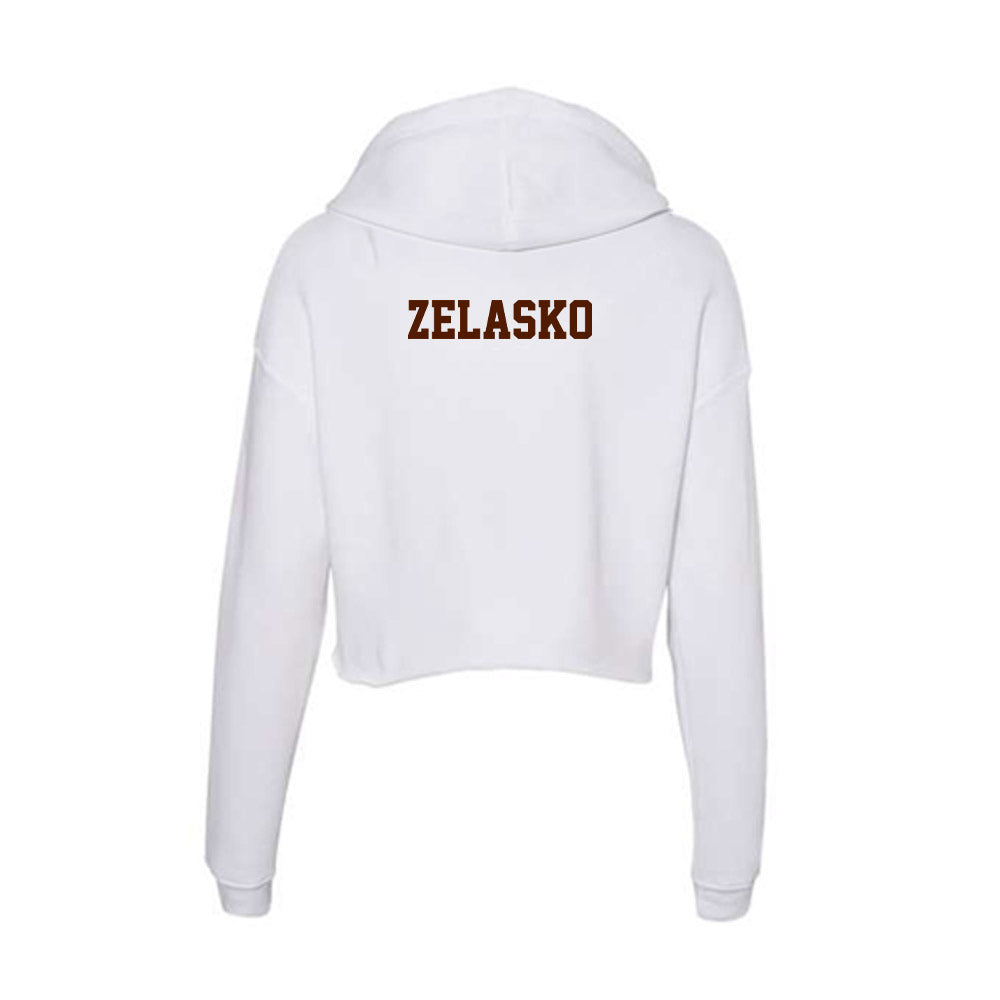 Western Michigan - NCAA Women's Cross Country : Lillian Zelasko - Women's Crop Fleece Hoodie-1