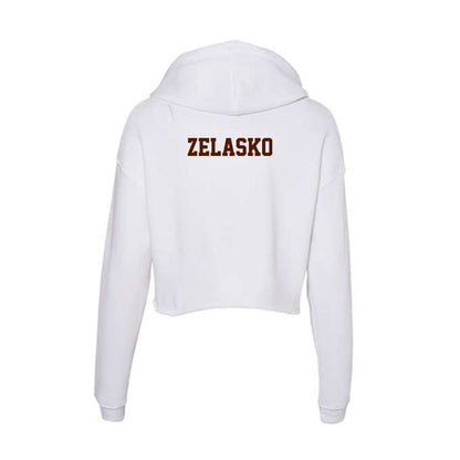 Western Michigan - NCAA Women's Cross Country : Lillian Zelasko - Women's Crop Fleece Hoodie-1