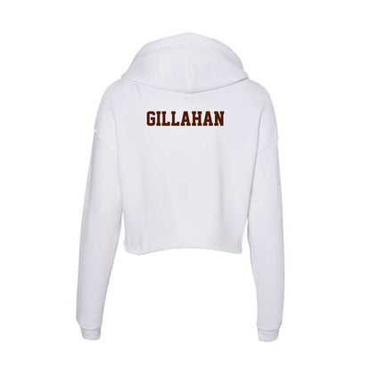 Western Michigan - NCAA Women's Cross Country : Shannon Gillahan - Women's Crop Fleece Hoodie-1