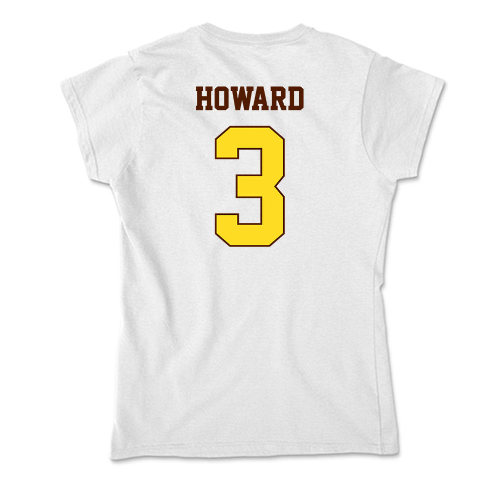 Western Michigan - NCAA Baseball : Drew Howard - Soft Style Women’s T-Shirt-1