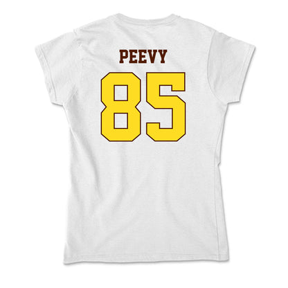 Western Michigan - NCAA Football : Braden Peevy - Soft Style Women’s T-Shirt-1