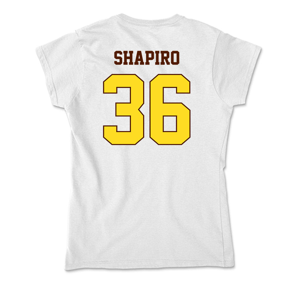Western Michigan - NCAA Baseball : Evan Shapiro - Soft Style Women’s T-Shirt-1