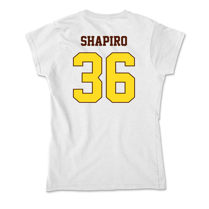 Western Michigan - NCAA Baseball : Evan Shapiro - Soft Style Women’s T-Shirt-1
