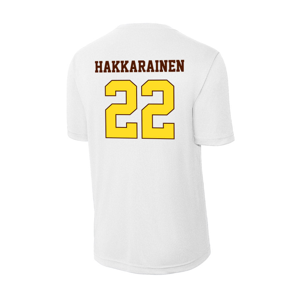 Western Michigan - NCAA Men's Ice Hockey : Iiro Hakkarainen - Activewear T-Shirt-1