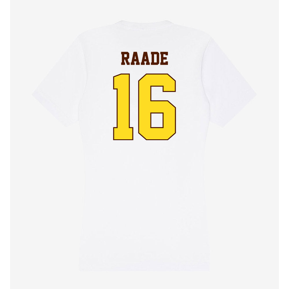 Western Michigan - NCAA Baseball : Trevor Raade - Women's V-Neck T-Shirt-1