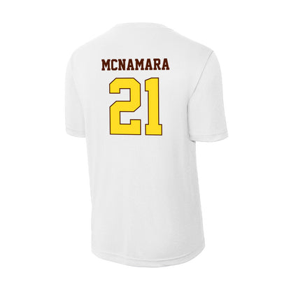 Western Michigan - NCAA Men's Ice Hockey : Luke McNamara - Activewear T-Shirt-1