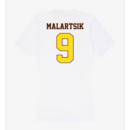 Western Michigan - NCAA Softball : Megan Malartsik - Women's V-Neck T-Shirt-1
