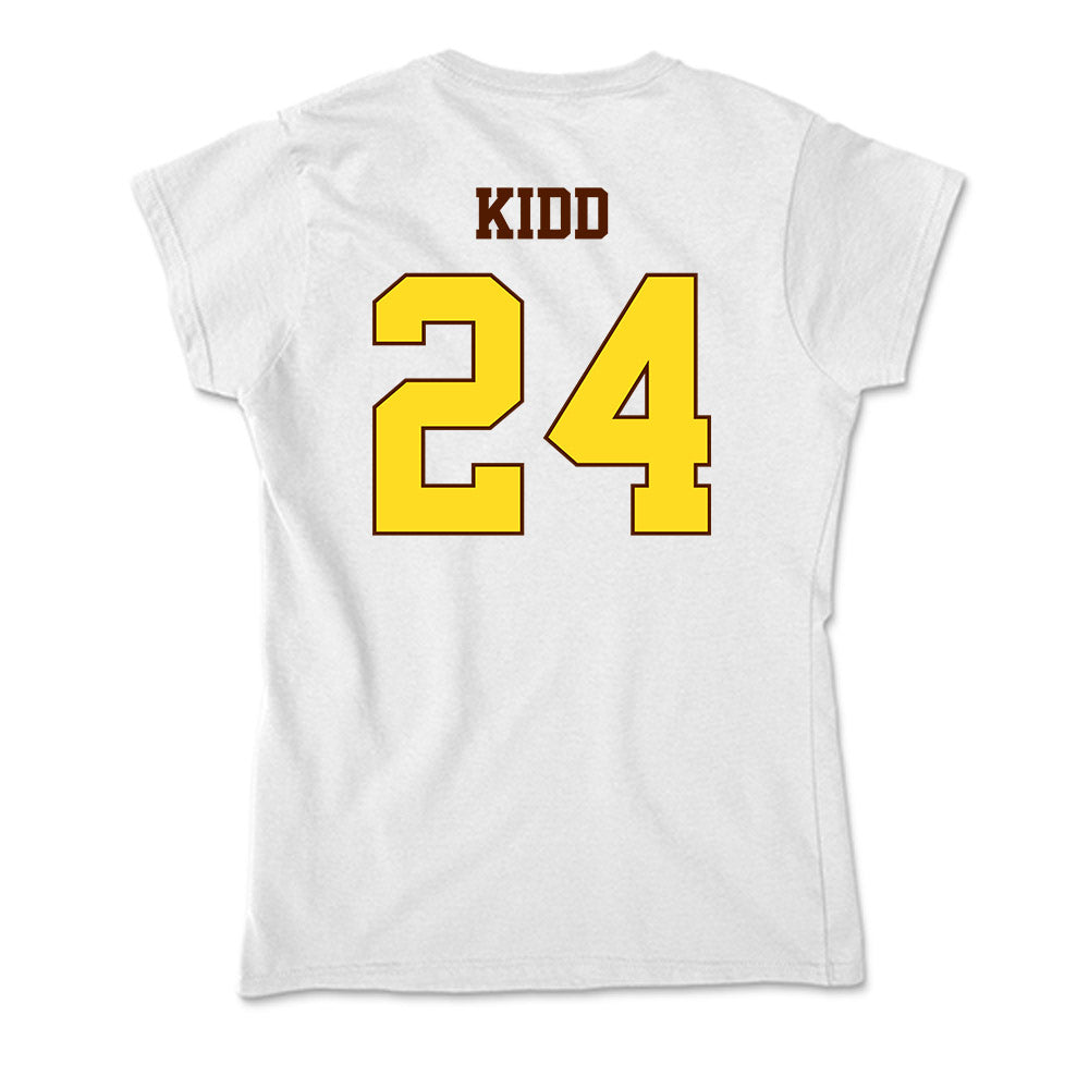 Western Michigan - NCAA Baseball : Ricky Kidd - Soft Style Women’s T-Shirt-1