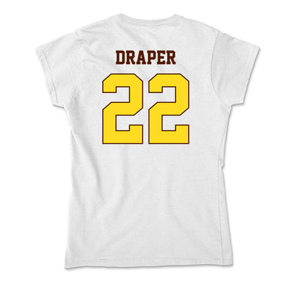 Western Michigan - NCAA Men's Basketball : Ramere Draper - Soft Style Women’s T-Shirt-1