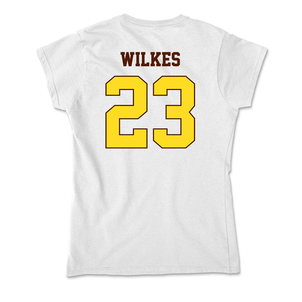 Western Michigan - NCAA Women's Basketball : Ariana Wilkes - Soft Style Women’s T-Shirt-1