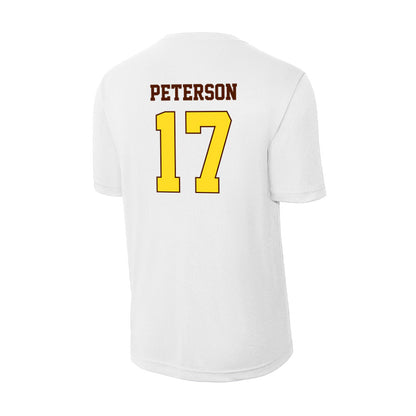 Western Michigan - NCAA Women's Soccer : Laney Peterson - Activewear T-Shirt-1