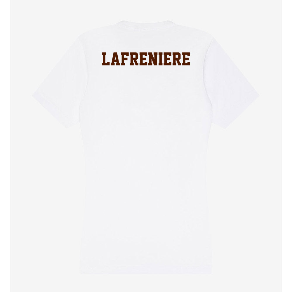 Western Michigan - NCAA Men's Ice Hockey : Tommy Lafreniere - Women's V-Neck T-Shirt-1