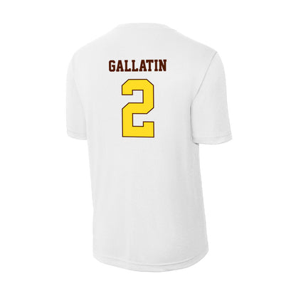 Western Michigan - NCAA Men's Ice Hockey : Grady Gallatin - Activewear T-Shirt-1