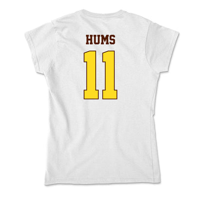 Western Michigan - NCAA Baseball : Cooper Hums - Soft Style Women’s T-Shirt-1