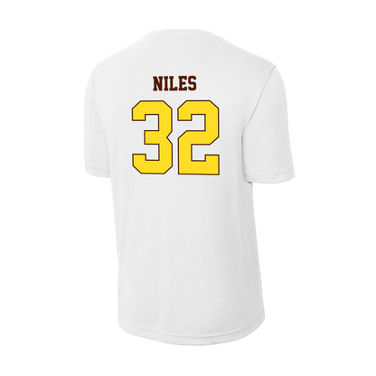 Western Michigan - NCAA Softball : Analeez Niles - Activewear T-Shirt-1