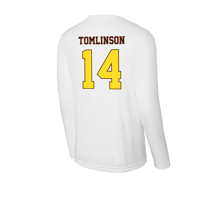 Western Michigan - NCAA Baseball : Ty Tomlinson - Activewear Long Sleeve T-Shirt-1