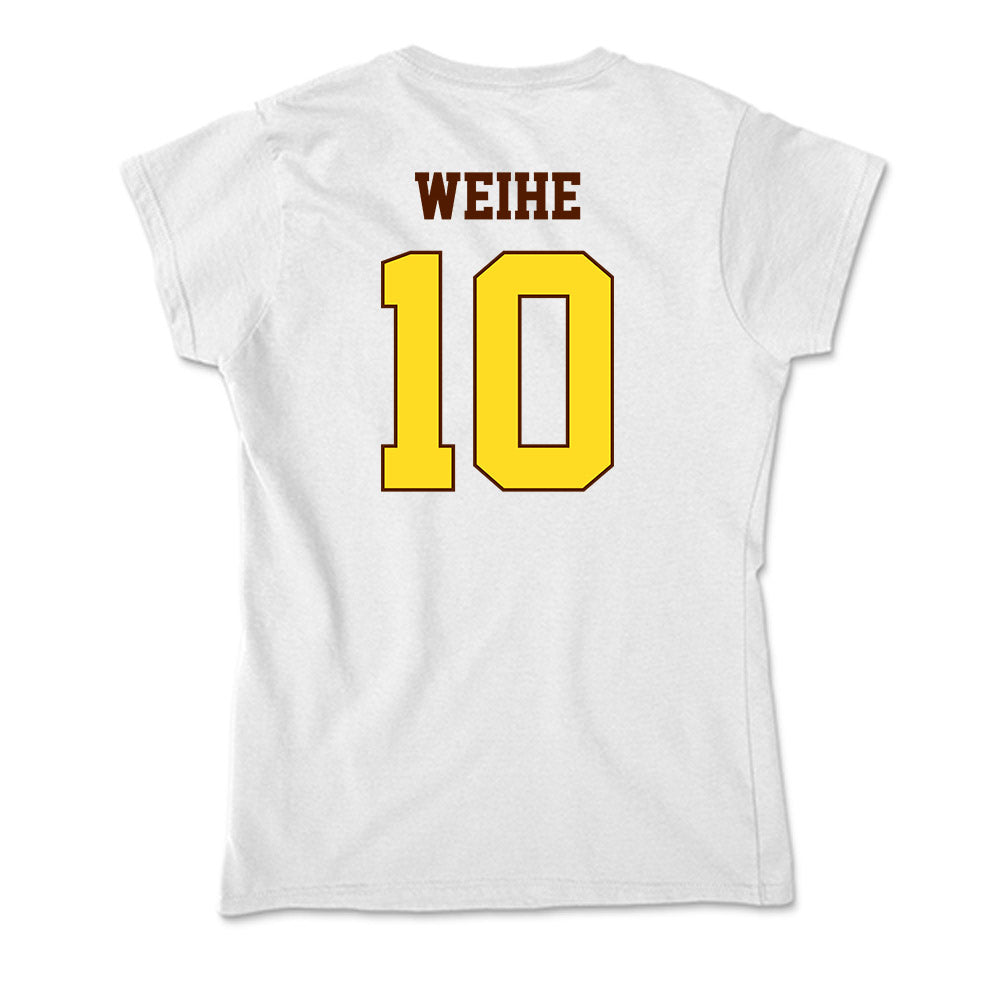 Western Michigan - NCAA Women's Volleyball : Gabby Weihe - Soft Style Women’s T-Shirt-1