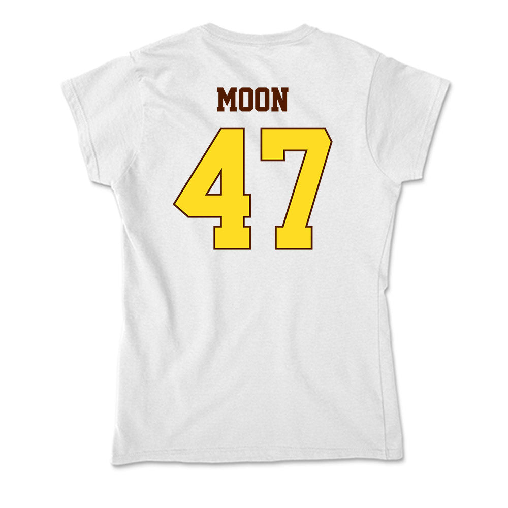 Western Michigan - NCAA Football : Domanick Moon - Soft Style Women’s T-Shirt-1