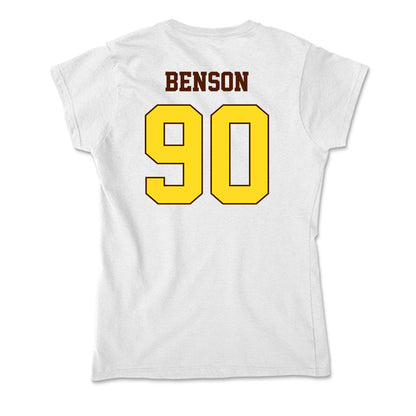 Western Michigan - NCAA Football : Jori Benson - Soft Style Women’s T-Shirt-1